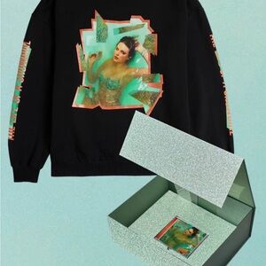 TS life of a show girl sweatshirt and cd